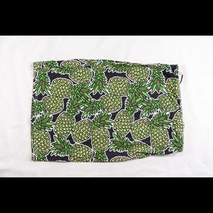 Pineapple pencil skirt